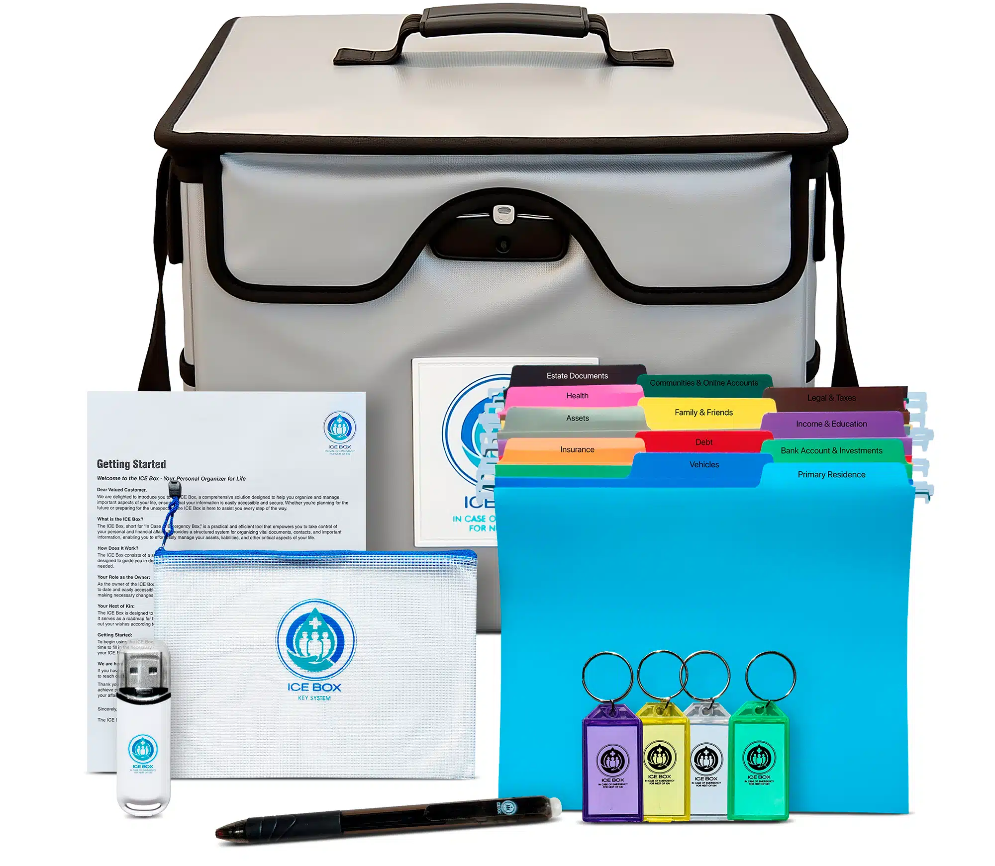Organize Your Life & Protect Your Legacy In 1 Box! | ICE BOX